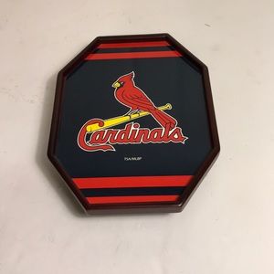 Cardinals arm chair tray